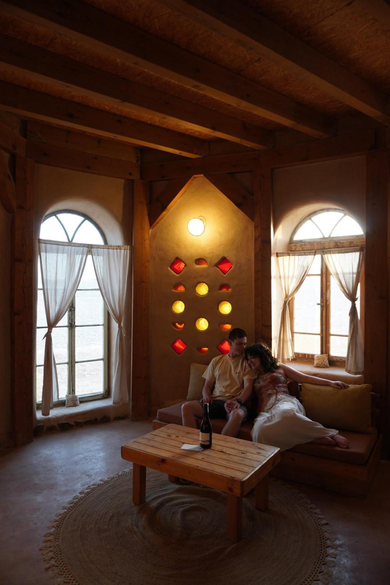 Desert Days Mud Cabin'S Resort Tzukim Luaran gambar