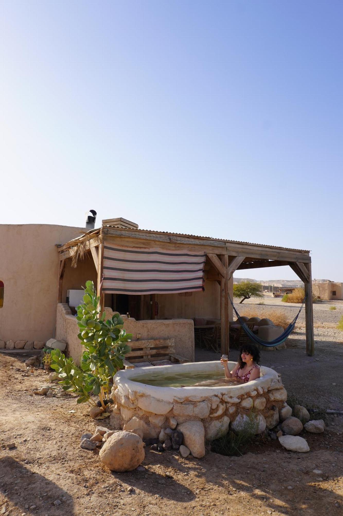 Desert Days Mud Cabin'S Resort Tzukim Luaran gambar