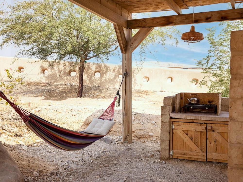 Desert Days Mud Cabin'S Resort Tzukim Luaran gambar